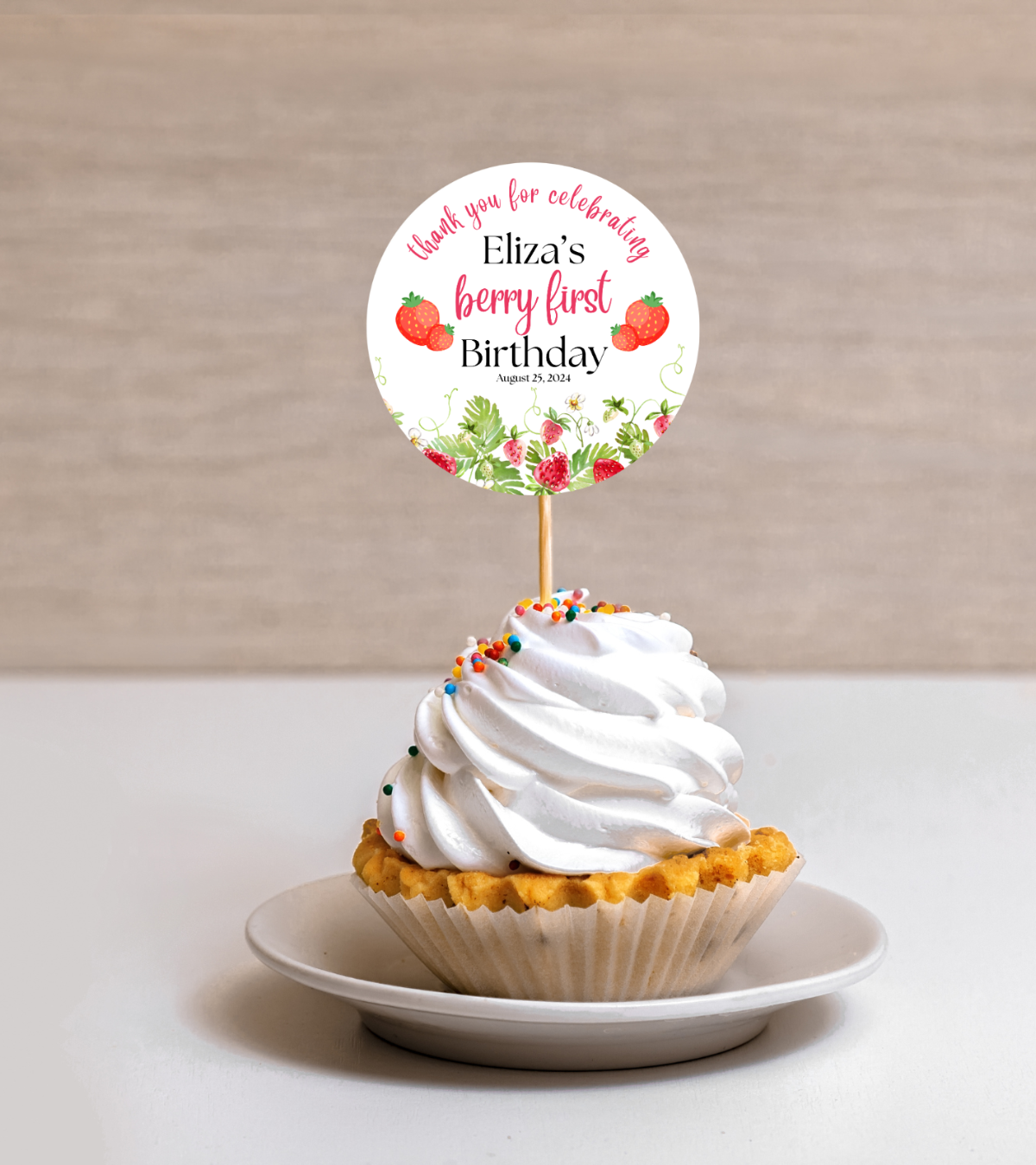 Berry First Birthday Theme